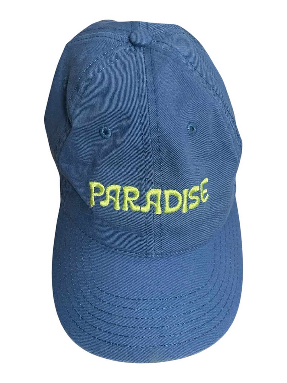 Blue Cotton Baseball Cap